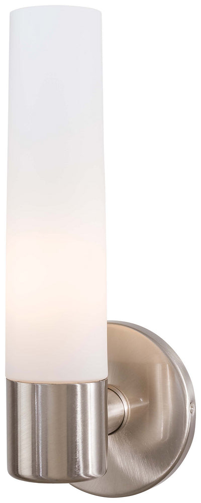 George Kovacs - P5041-084 - One Light Wall Sconce - Saber - Brushed Nickel