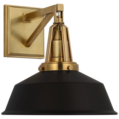 Visual Comfort Signature - CHD 2455AB-BLK - LED Wall Sconce - Layton - Antique-Burnished Brass
