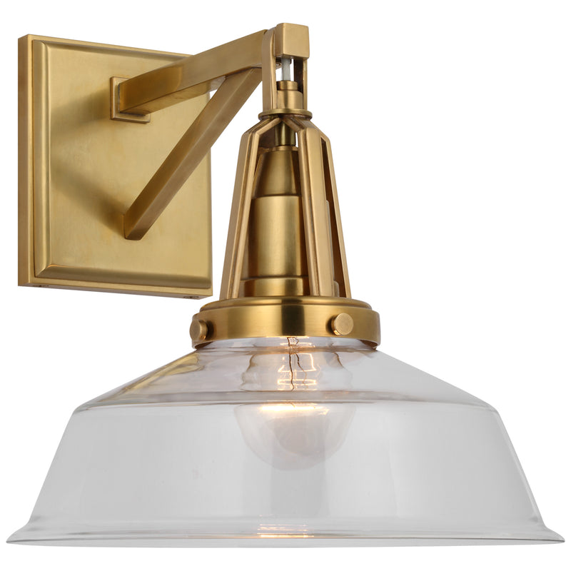 Visual Comfort Signature - CHD 2455AB-CG - LED Wall Sconce - Layton - Antique-Burnished Brass