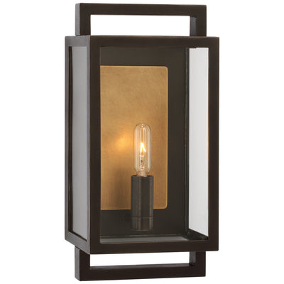 Visual Comfort Signature - S 2189AI-CG - LED Outdoor Wall Sconce - Halle - Aged Iron
