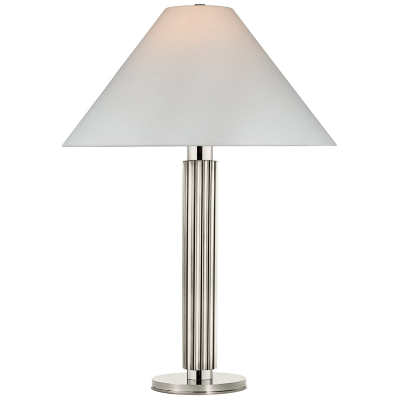 Visual Comfort Signature - S 3115PN-L - LED Table Lamp - Durham - Polished Nickel