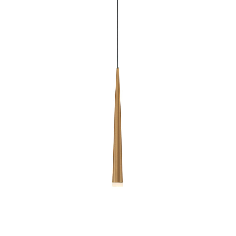 Modern Forms - PD-41819-AB - LED Mini Pendant - Cascade - Aged Brass