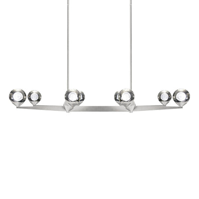 Modern Forms - PD-82044-SN - LED Chandelier - Double Bubble - Satin Nickel