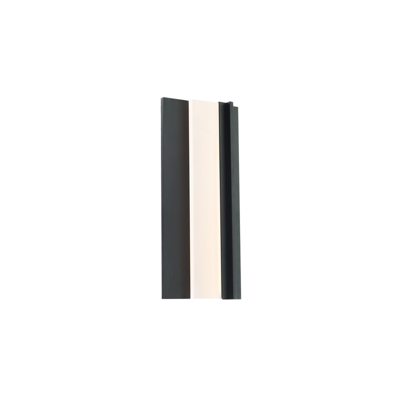 Modern Forms - WS-W16218-BK - LED Outdoor Wall Sconce - Enigma - Black