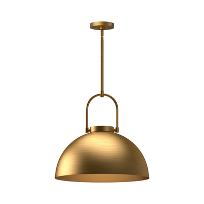 Alora - PD504016AG - One Light Pendant - Harper - Aged Gold