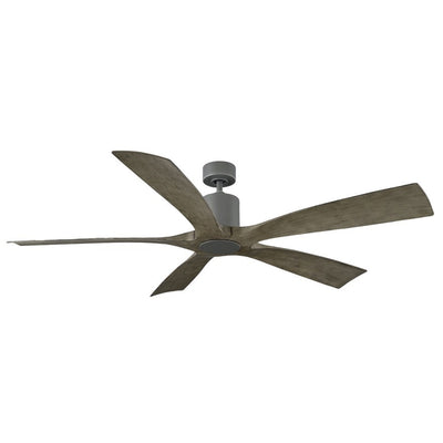 Modern Forms Fans - FR-W1811-5-GH/WG - 54``Ceiling Fan - Aviator 5 - Graphite/Weathered Gray