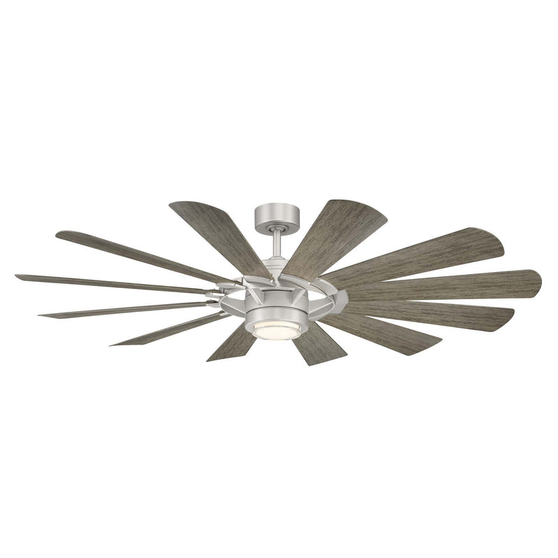 Modern Forms Fans - FR-W2201-65L27STWW - 65``Ceiling Fan - Wynd Mill - Steel/Weathered Wood