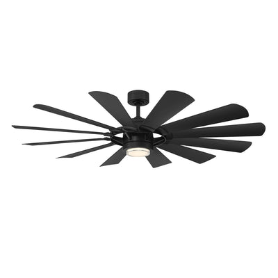 Modern Forms Fans - FR-W2201-65L-35-MB - 65``Ceiling Fan - Wynd Mill - Matte Black