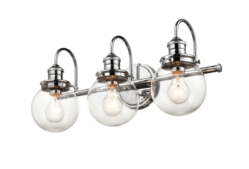 Millennium - 4223-CH - Three Light Vanity - Ella - Chrome