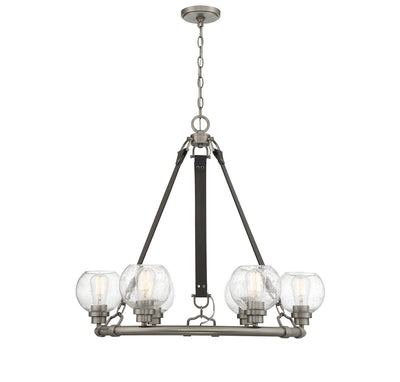 Savoy House - 1-1838-6-154 - Six Light Chandelier - Bozeman - Antique Nickel