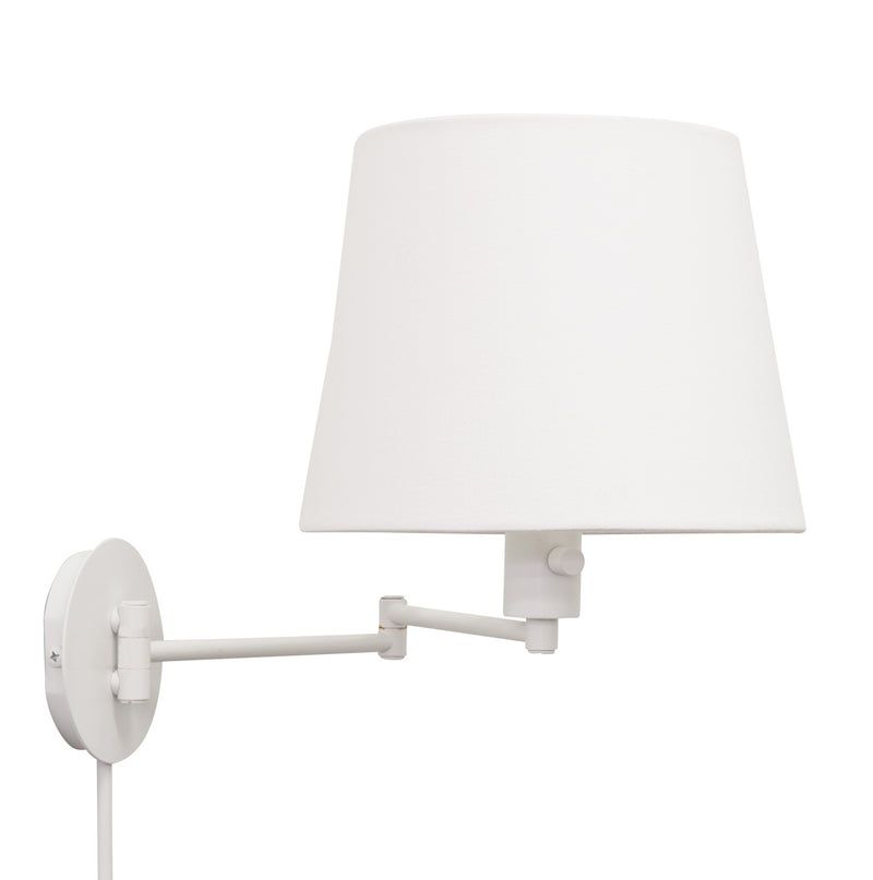 Framburg - L1603 WT - One Light Wall Swing Arm Lamp - Wall Swing Arm Lamp - White