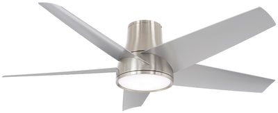 Minka Aire - F782L-BNW - 58``Outdoor Ceiling Fan - Chubby Ii - Brushed Nickel Wet