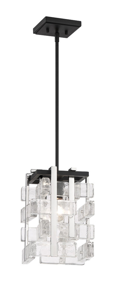 Metropolitan - N7541-729 - One Light Mini Pendant - Painesdale - Sand Coal And Polished Nickel