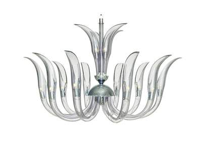 Metropolitan - N9423 - 23 Light Chandelier - Cisne - Polished Nickel