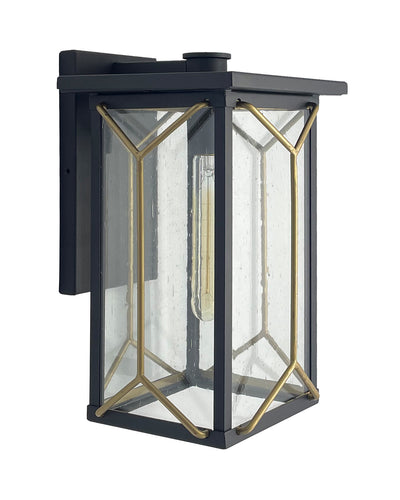 Minka-Lavery - 72803-727 - One Light Outdoor Wall Mount - Hillside Manor - Sand Coal And Honey Gold