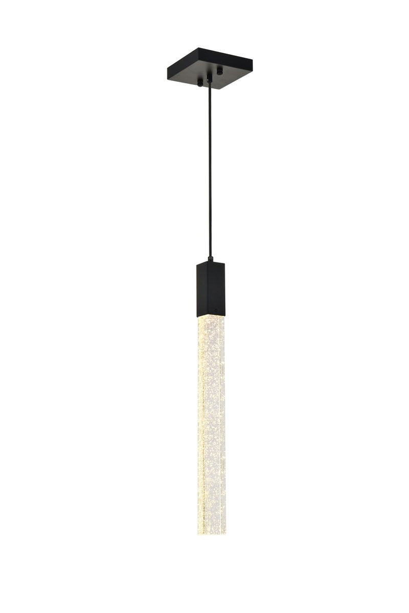 Elegant Lighting - 2066D5BK - One Light Pendant - Weston - Black