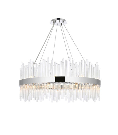 Elegant Lighting - 3000D36C - 20 Light Pendant - Dallas - Chrome