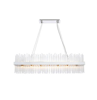 Elegant Lighting - 3000G48C - 28 Light Chandelier - Dallas - Chrome