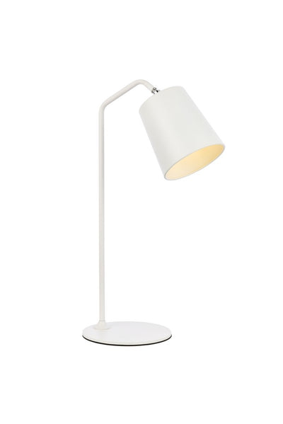 Elegant Lighting - LD2366WH - One Light Table Lamp - Leroy - White