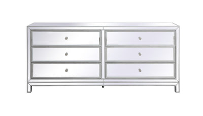 Elegant Lighting - MF73672S - Chest - Reflexion - Antique Silver