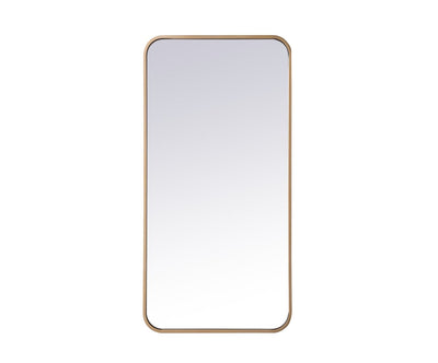 Elegant Lighting - MR801836BR - Mirror - Evermore - Brass