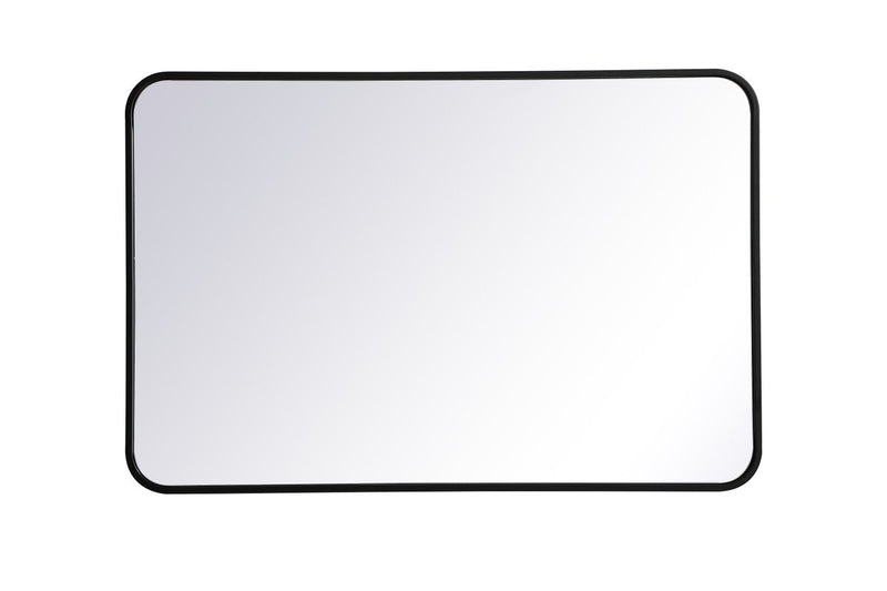 Elegant Lighting - MR802436BK - Mirror - Evermore - Black