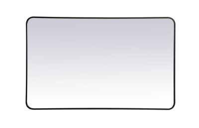 Elegant Lighting - MR803048BK - Mirror - Evermore - Black
