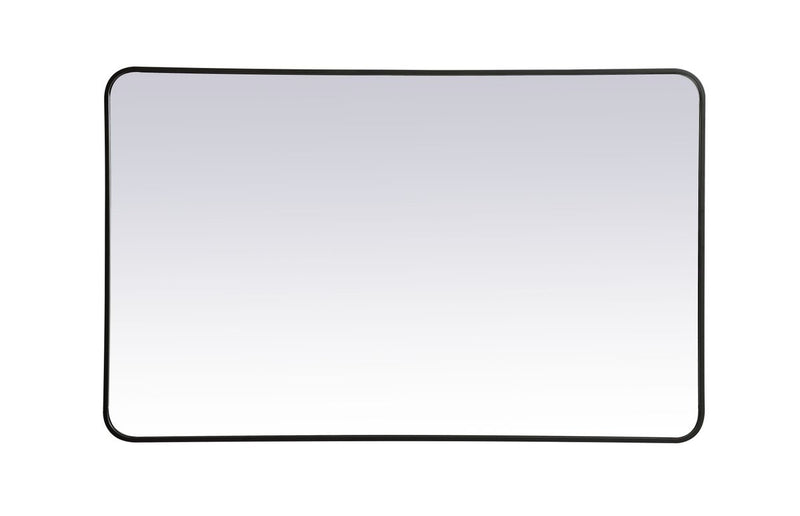 Elegant Lighting - MR803048BK - Mirror - Evermore - Black