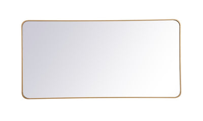 Elegant Lighting - MR803060BR - Mirror - Evermore - Brass