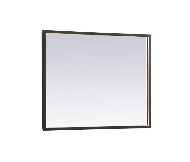 Elegant Lighting - MRE62036BK - LED Mirror - Pier - Black