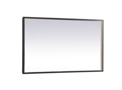 Elegant Lighting - MRE62430BK - LED Mirror - Pier - Black