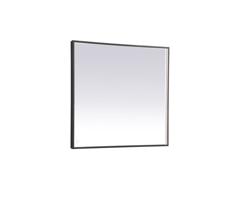 Elegant Lighting - MRE63640BK - LED Mirror - Pier - Black