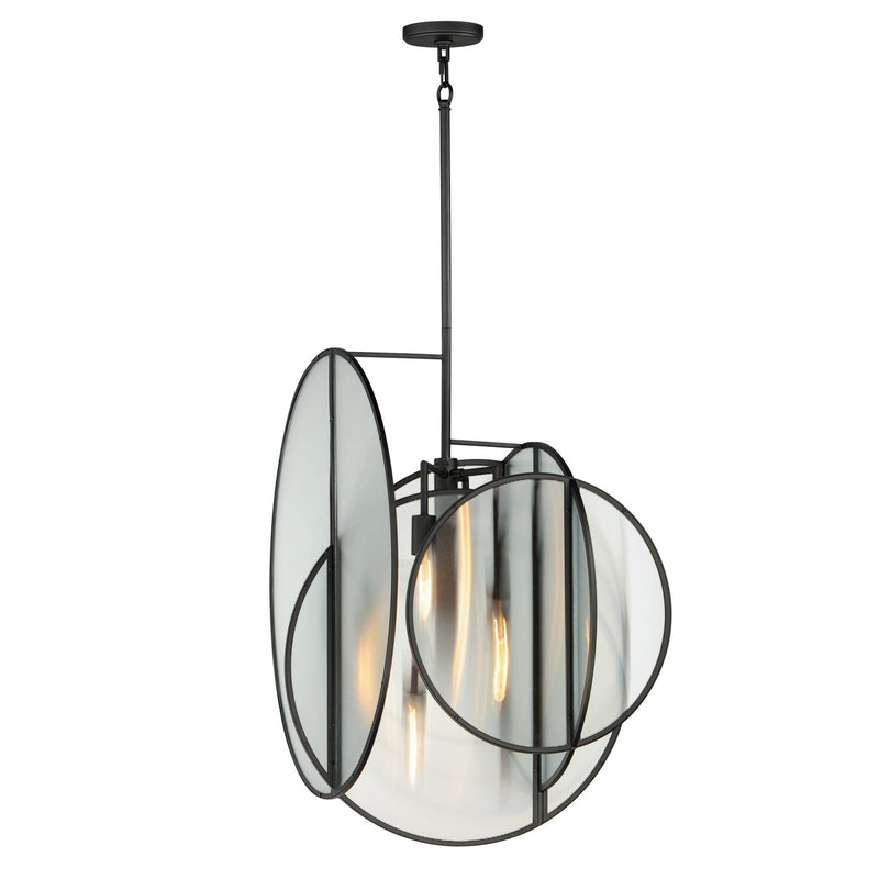 Studio M - SM21325CRBK - Five Light Pendant - Crux - Black