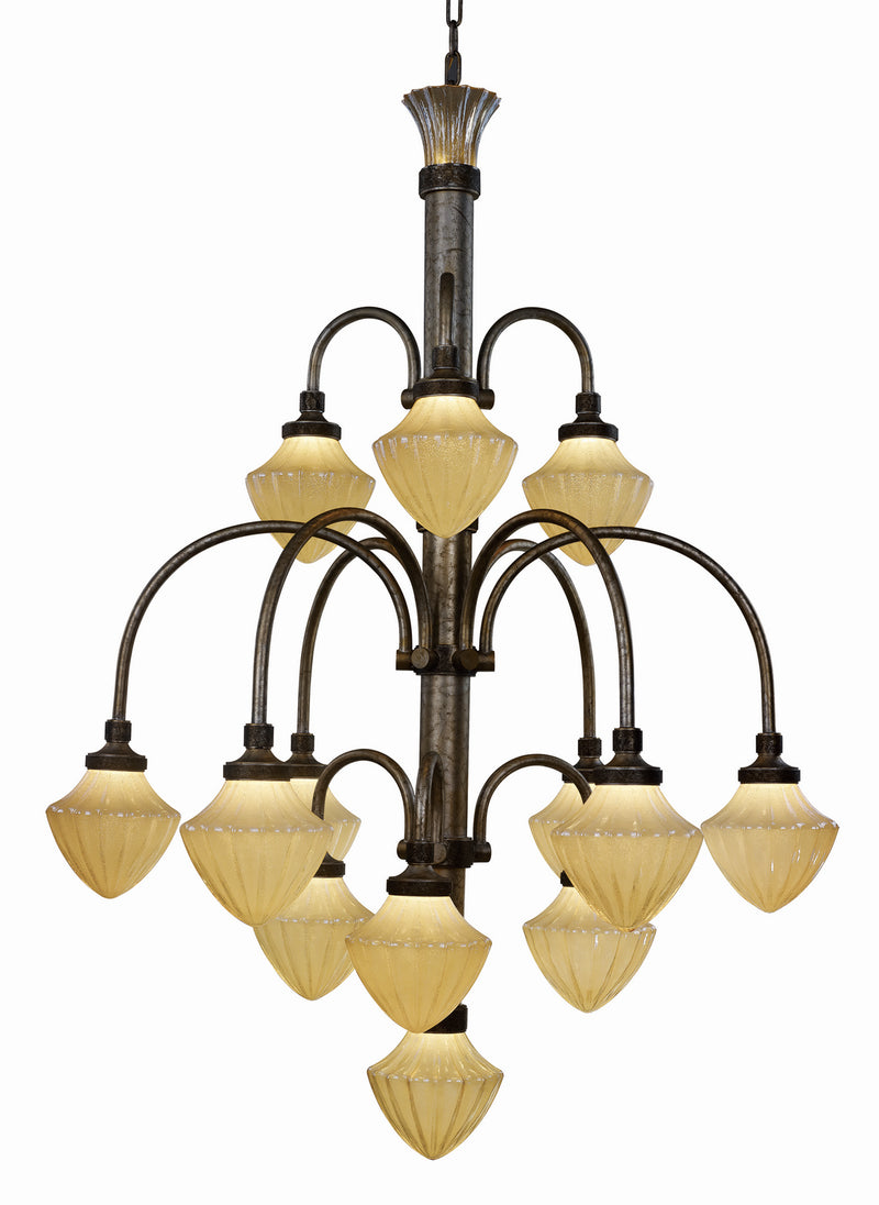 Studio M - SM23438TGAG - LED Chandelier - Wilshire - Argent