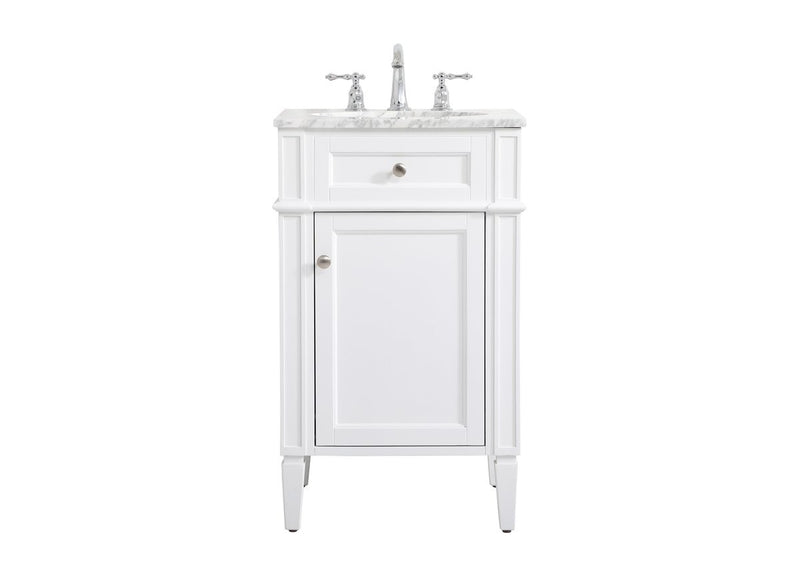 Elegant Lighting - VF12521WH - Single Bathroom Vanity - Park Avenue - White