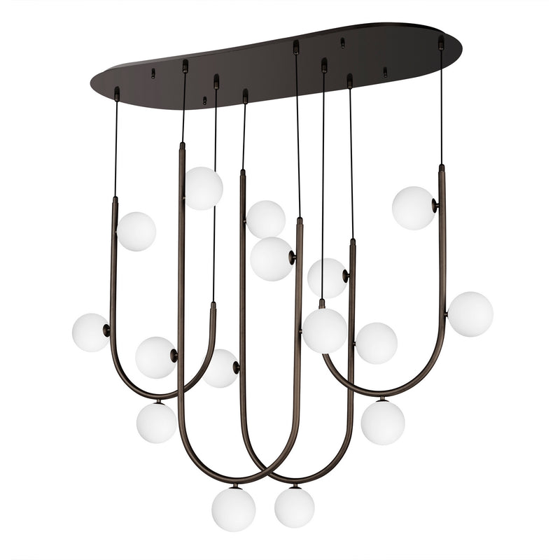 Studio M - SM24916BBZ - LED Pendant - Contour - Brushed Bronze