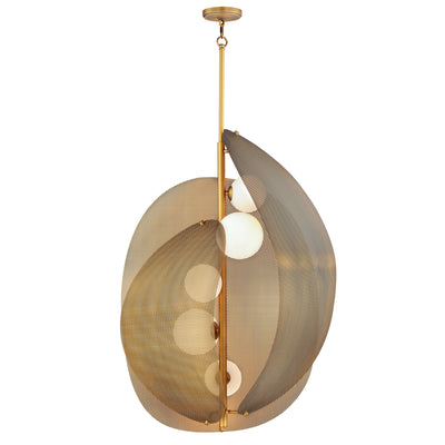 Studio M - SM32303SWNAB - LED Pendant - Chips - Natural Aged Brass