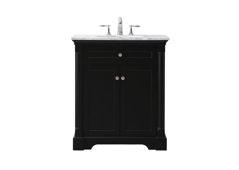 Elegant Lighting - VF53030BK - Bathroom Vanity Set - Clarence - Black