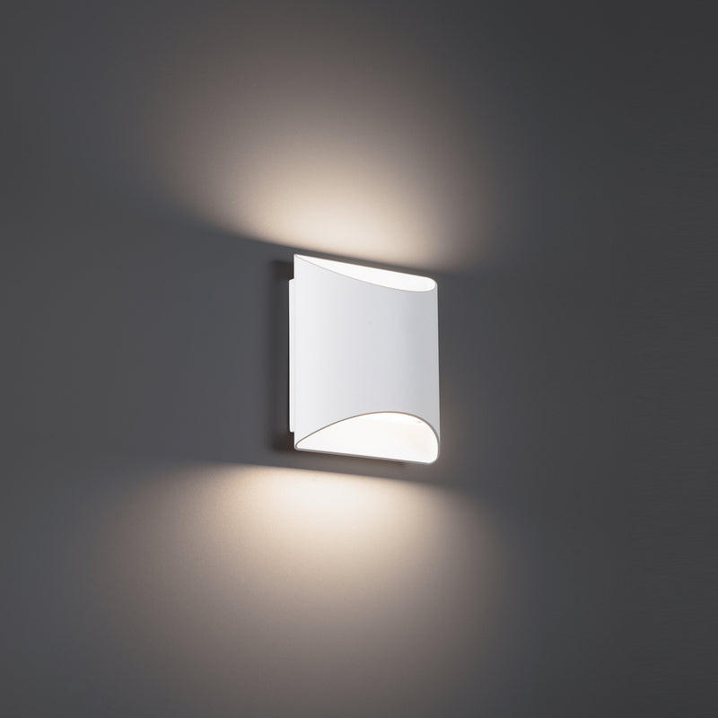 W.A.C. Lighting - WS-55206-35-WT - LED Wall Sconce - Duet - White