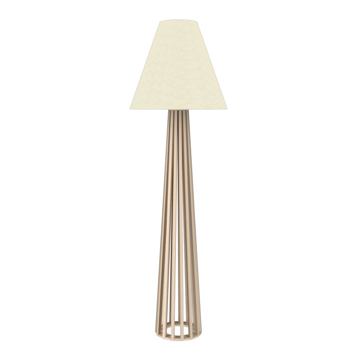 Accord Lighting - 361/2.15 - LED Floor Lamp - Slatted - Cappuccino