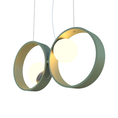 Accord Lighting - 621.30 - LED Pendant - Sfera - Olive Green