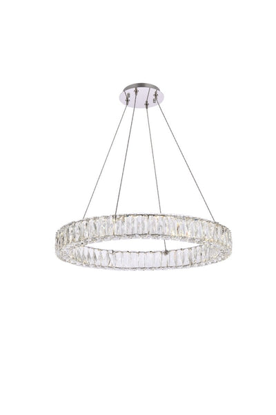 Elegant Lighting - 3503D26C - LED Pendant - Monroe - Chrome
