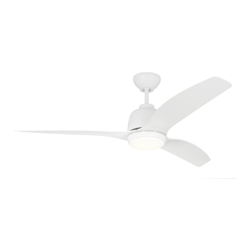 Visual Comfort Fan - 3AVLCR54RZWD - 54``Ceiling Fan - Avila Coastal 54 LED - Matte White