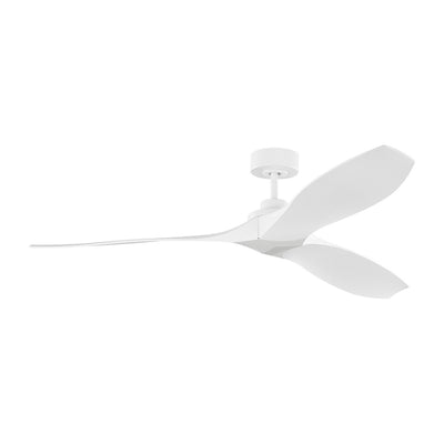 Visual Comfort Fan - 3CLNCSM60RZW - 60``Ceiling Fan - Collins Coastal Smart 60 - Matte White