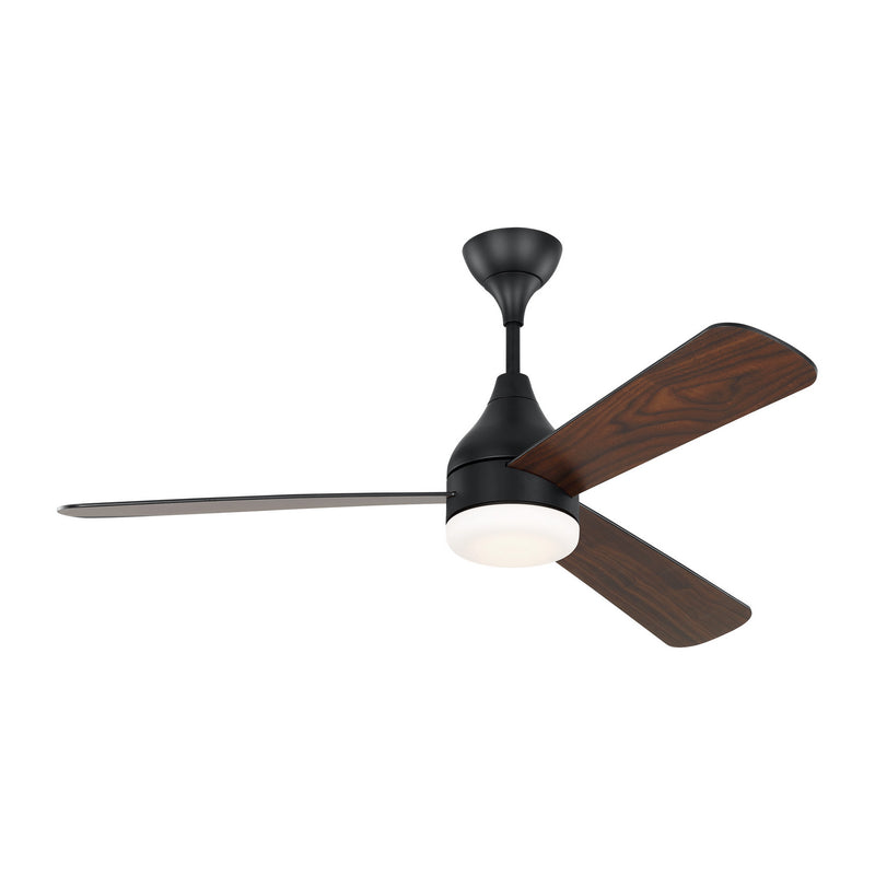 Visual Comfort Fan - 3STMSM52MBKD - 52``Ceiling Fan - Streaming Smart 52 - Midnight Black