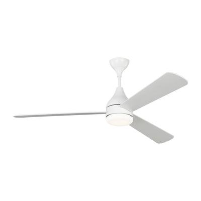 Visual Comfort Fan - 3STMSM60RZWD - 60``Ceiling Fan - Streaming Smart 60 - Matte White