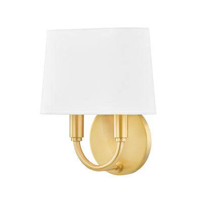 Mitzi - H497102-AGB - Two Light Wall Sconce - Clair - Aged Brass