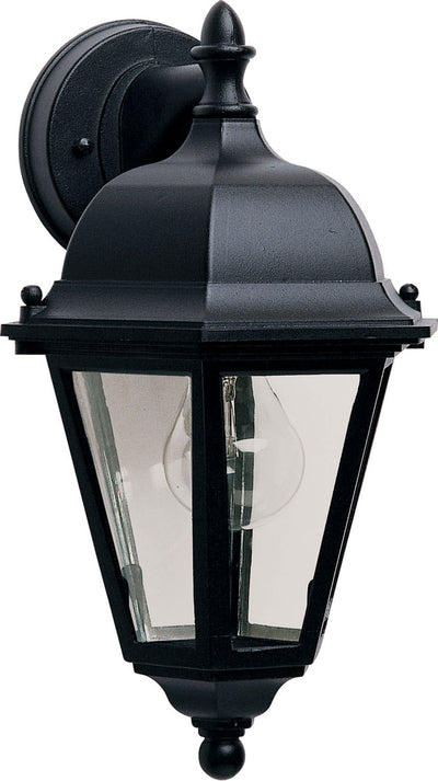 Maxim - 1000BK - One Light Outdoor Wall Lantern - Westlake - Black