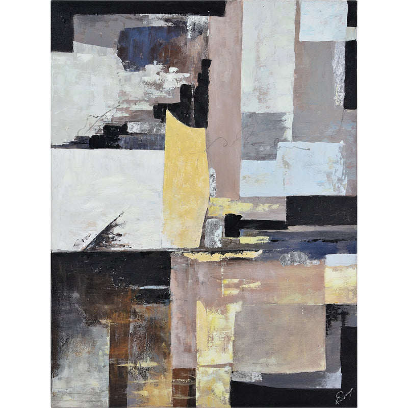 Renwil - OL2091 - Canvas Art - Andrei - Texture, Collage Paper