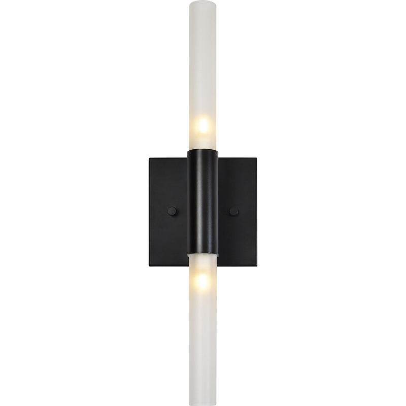 Renwil - WS118 - Two Light Wall Sconce - Lina - Matte Black